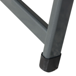 Sdraio in ferro con cuscino, pieghevole, Paradiso, TOMAINO