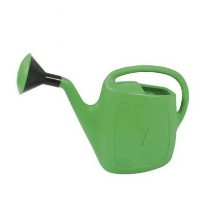 Annaffiatoio in plastica verde con rosa – varie misure – Tomaino