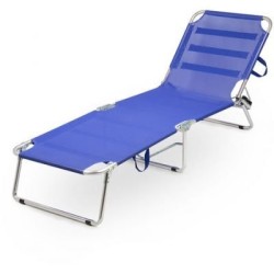 Brandina prendisole pieghevole con maniglie alluminio e textilene con molle reggipeso – Tomaino