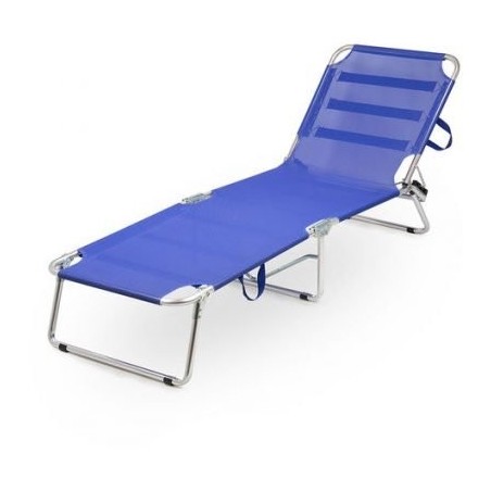 Brandina prendisole pieghevole con maniglie alluminio e textilene con molle reggipeso – Tomaino