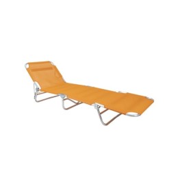 Brandina prendisole pieghevole con maniglie alluminio e textilene con molle reggipeso – Tomaino