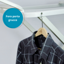 Stendibiancheria in plastica resistente Pegaso