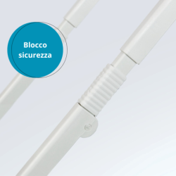 Stendibiancheria in plastica resistente Pegaso