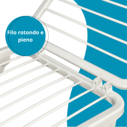 Stendibiancheria in plastica resistente Pegaso