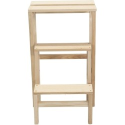 Scaletta ribaltabile 3 gradini in legno Giulietta