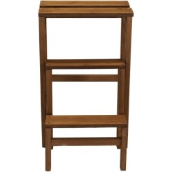 Scaletta ribaltabile 3 gradini in legno Giulietta