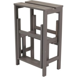 Scaletta ribaltabile 3 gradini in legno Giulietta