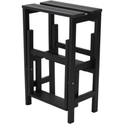 Scaletta ribaltabile 3 gradini in legno Giulietta