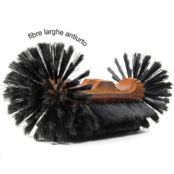 Scopa testa di lupo in setola di cinghiale