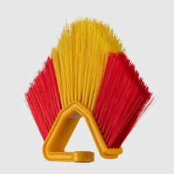 Scopa leva ragnatela a punta triangolare con snodo