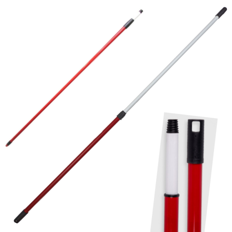 Manico telescopico allungabile 3mt in ferro