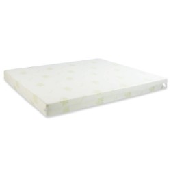 Materasso in poliuretano espanso e memory, antiacaro rivestito Aloe vera ,Bio Foam Espanso, Tomaino