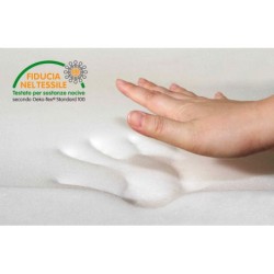 Materasso bio memory 24, antiacaro trapuntato Aloe vera , Tomaino