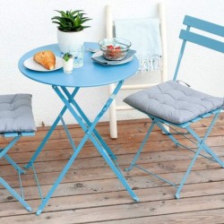 Tavolo e sedie pieghevoli in ferro Urban Set