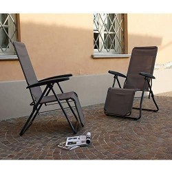 Sdraio da giardino pieghevole Iris