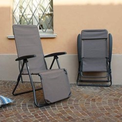 Sdraio da giardino pieghevole Iris