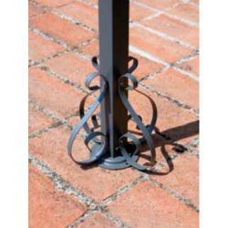 Pergola da giardino addossata da parete 3×2.5mt – GAZ367