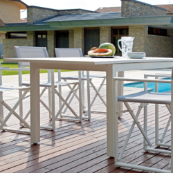 Tavolo da Giardino in Alluminio RTA40
