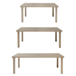 Tavolo da giardino allungabile per esterno, Per3 Scab Design