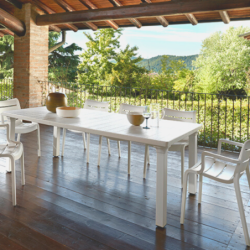 Tavolo da giardino allungabile per esterno, Per3 Scab Design