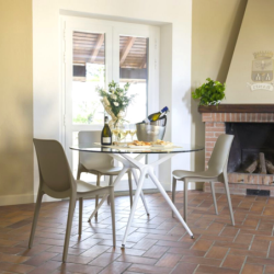 Sedia impilabile per interno ed esterno Ginevra, 6pz