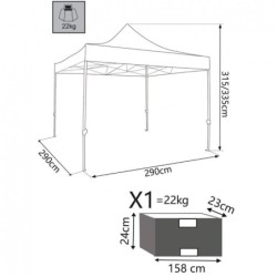 GAZEBO HOLIDAY 3 X 3
