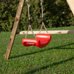 Altalena in legno 2 posti: il divertimento assicurato per i tuoi bambini