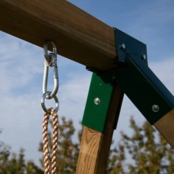 Altalena in legno 2 posti: il divertimento assicurato per i tuoi bambini