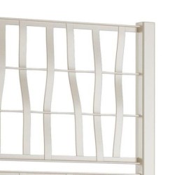 Fioriera con spalliera in plastica per esterno 80x36x140 h cm