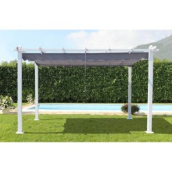GAZEBO ASTORIA 3 X 4 TORTORA TELO GRIGIO