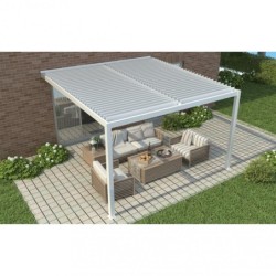 PERGOLA BIOCLIMATICA 4 X 4 ADDOSSATA