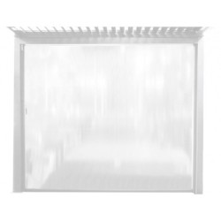 LATERALE PER LATO DA 3 M PERGOLA BIOCLIMATICA PVC