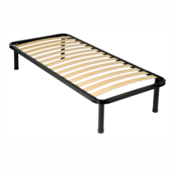 Rete letto singolo 80×190 ortopedico materasso