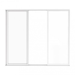 LATERALE SCORREVOLE CON VETRO PER LATO DA 3 M PERGOLA BIOCLIMATICA