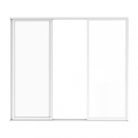 LATERALE SCORREVOLE CON VETRO PER LATO DA 3 M PERGOLA BIOCLIMATICA