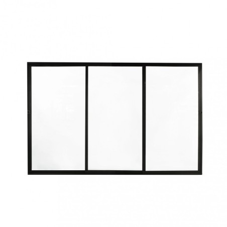 LATERALE SCORREVOLE CON VETRO PER LATO DA 4 M PERGOLA BIOCLIMATICA