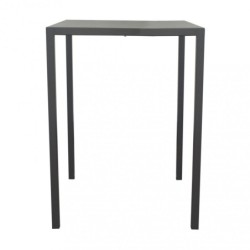 TAVOLO AUTOLIVELLANTE 80 X 80 ANTRACITE ALTO