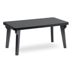 Tavolo da giardino allungabile in plastica BERG 160-220x90x74 cm