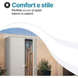 Armadietto Portascope per Esterno Simplex