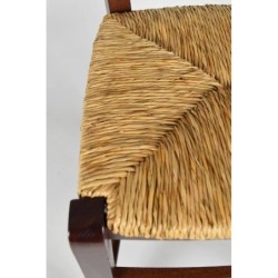 Sedia cucina in legno e paglia Venezia