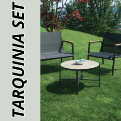 Salotto da giardino in ferro Tarquinia – SET 150G