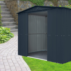 Casetta da giardino in lamiera 245x185x198h cm – CA 005