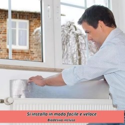 Pannello Termoriflettente per calorifero e Termosifoni 100×70 cm