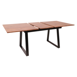 Tavolo da cucina allungabile Warren in legno 150/190x90x76