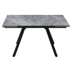 Tavolo da cucina allungabile Cooper top ceramica 120/180x80x76cm