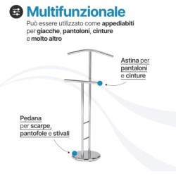 Indossatore Ambrogio Iron Servo Muto in Ferro