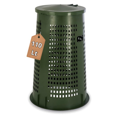 Bidone Spazzatura Esterno 110 lt