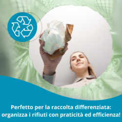 Bidone Spazzatura Esterno 110 lt