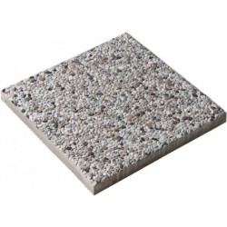 Base 40×40 per ombrellone in cemento e granigllia per ombrelloni a palo laterale