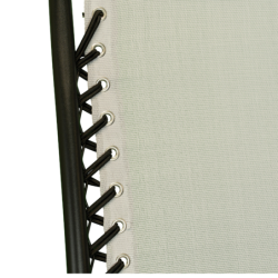 Sedia, sdraio automatica reclinabile struttura acciaio textilene zero gravity  – TOMAINO